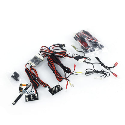 JDModel F150 1/10 Metal RC Crawler Off Road Car Optional Plastic Light System Spare Part for Scale Model Hobbyists