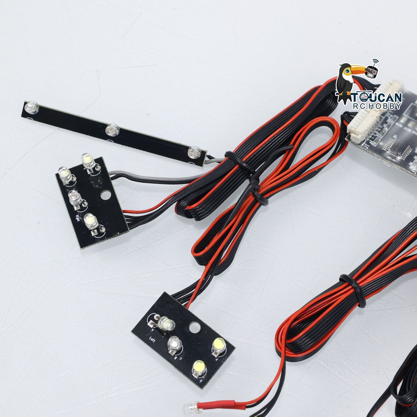 JDModel F150 1/10 Metal RC Crawler Off Road Car Optional Plastic Light System Spare Part for Scale Model Hobbyists