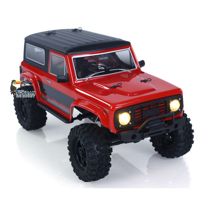In Stock 4WD RC Rock Crawler Car Rushmore CR18P V3 1/18 2.4Ghz Crawler RTR Vehicle Hobbywing Brushless Motor ESC Lights USB Charger