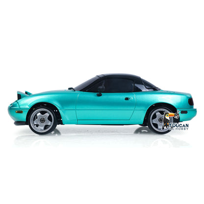 LDRC LD1804 1/18 2.4G 4X2 Remote Control Drift Car Brushed Motor ESC Servo Light System RC Racing Vehicle Assembled RTR