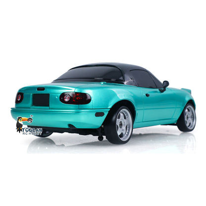 LDRC LD1804 1/18 2.4G 4X2 Remote Control Drift Car Brushed Motor ESC Servo Light System RC Racing Vehicle Assembled RTR