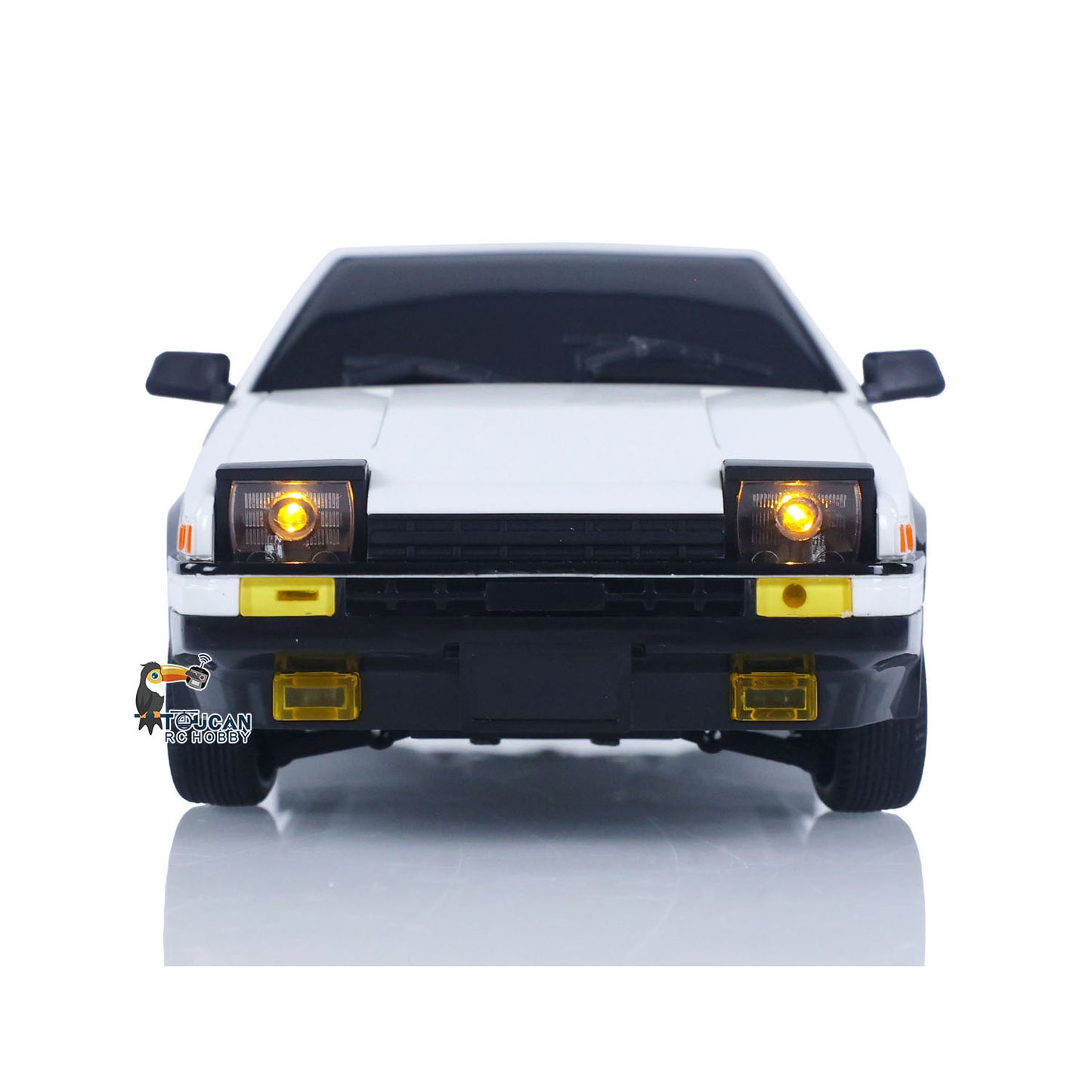 US Stock 1/18 LDRC 2.4G Remote Control Drift Car AE86 Model RWD Race Vehicles Hight Speed 10KM/H Flip Light Battery USB Charge Mini Gifts