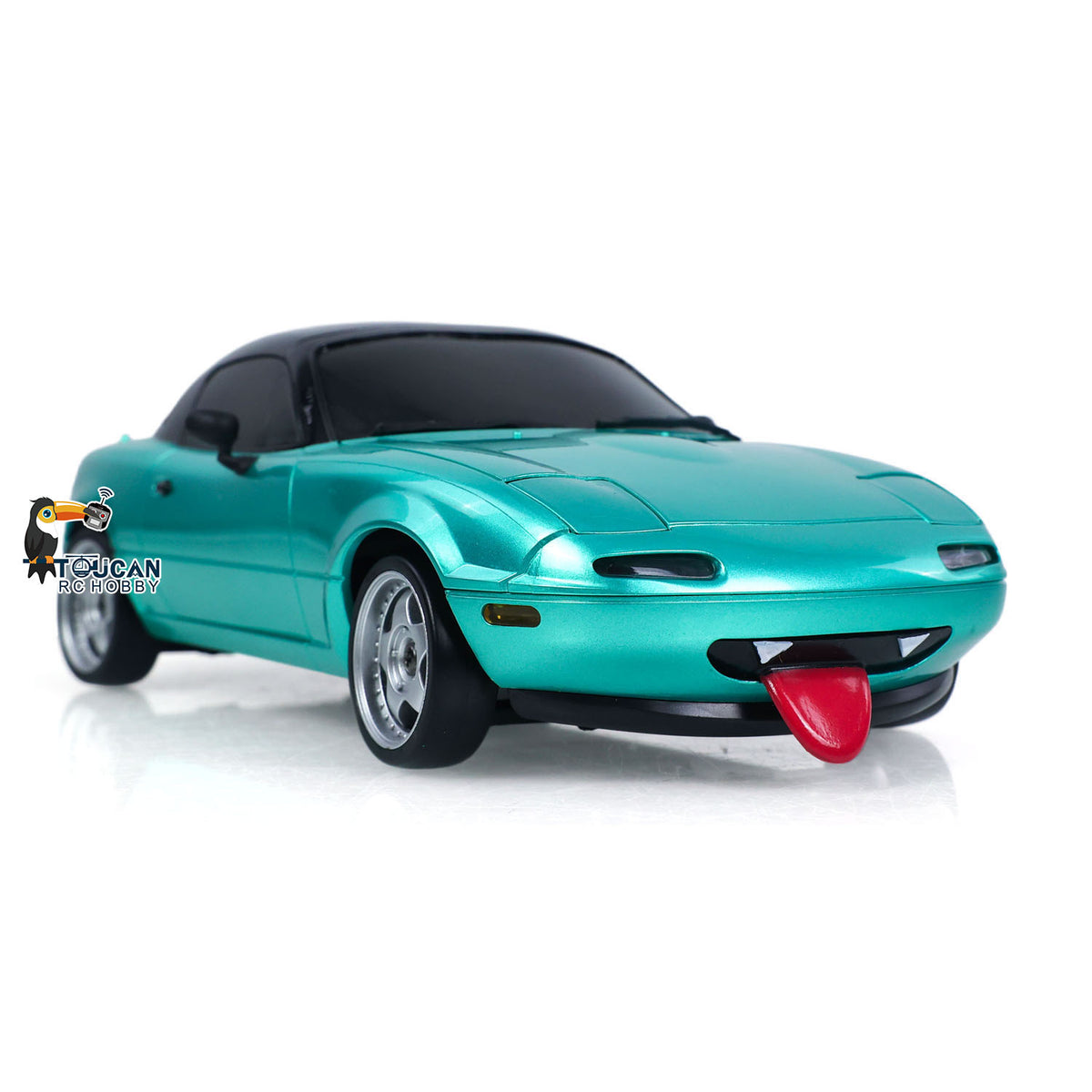 TOUCAN RC HOBBY US Stock LDRC LD1804 1/18 2.4G 4X2 Remote Control Drift Car Brushed Motor ESC Servo Light System RC Racing Vehicle Assembled RTR
