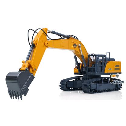 TOUCAN RC HOBBY HUINA 1/18 Electric RC Excavator XE1260 Remote Control Digger RTR 300 Degree Rotation Finished Model Metal Bucket Light Sound