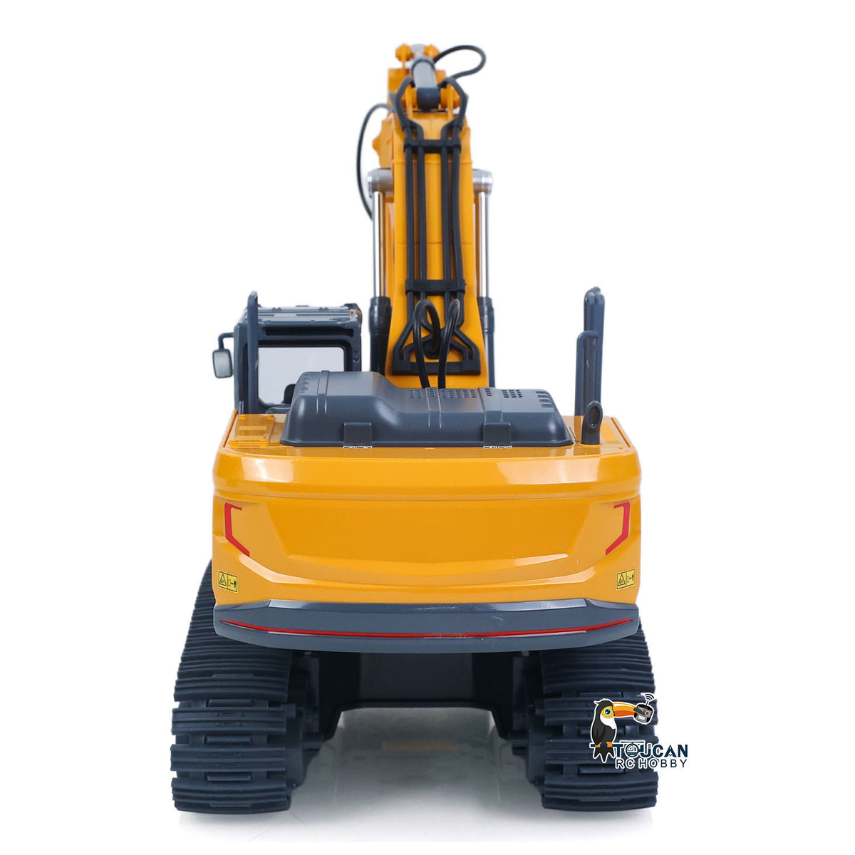 TOUCAN RC HOBBY HUINA 1/18 Electric RC Excavator XE1260 Remote Control Digger RTR 300 Degree Rotation Finished Model Metal Bucket Light Sound