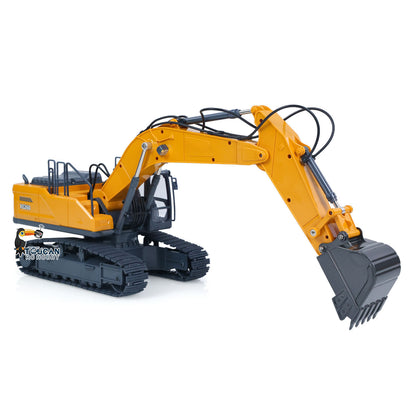 TOUCAN RC HOBBY HUINA 1/18 Electric RC Excavator XE1260 Remote Control Digger RTR 300 Degree Rotation Finished Model Metal Bucket Light Sound