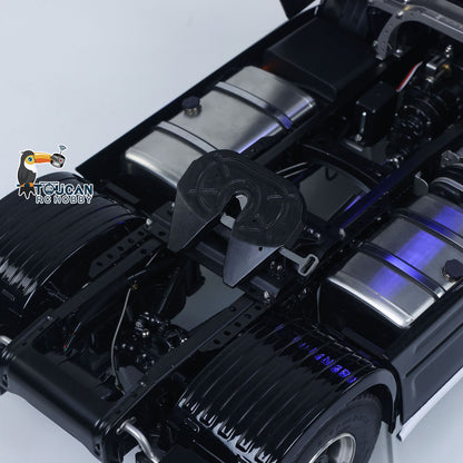 In Stock Unitru 05 770S 1/14 RC Tractor Truck 4x4 Metal Chassis RTR 3Speed Gearbox Remote Control Lorry Car Smoke Light Sound ST8 Battery