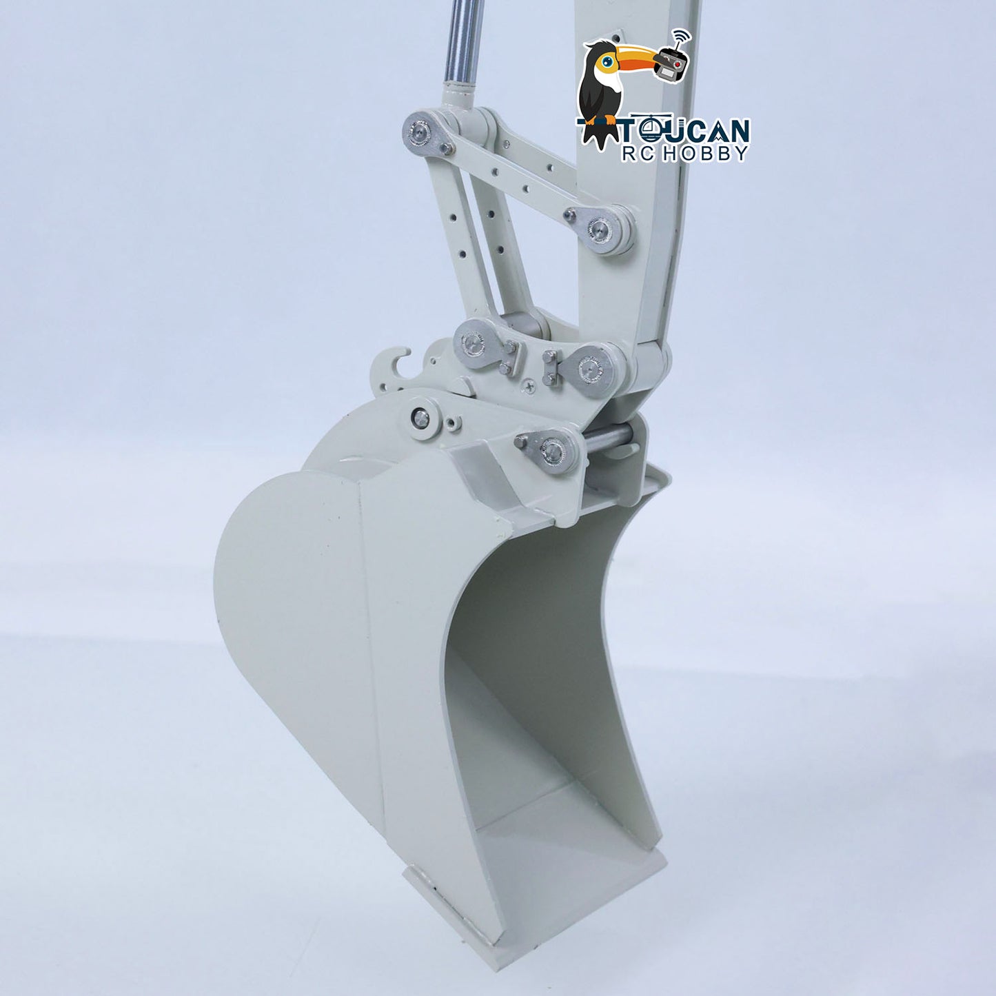 CUT Model 1/14 RC Hydraulic Excavator 914 5CH Valve Metal Remote Control Digger Warning Light Flysky ST8 Radio Sound System