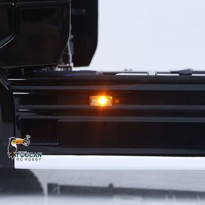 In Stock Unitru 05 770S 1/14 RC Tractor Truck 4x4 Metal Chassis RTR 3Speed Gearbox Remote Control Lorry Car Smoke Light Sound ST8 Battery