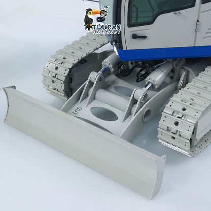 CNC Metal 1/14 RC Hydraulic Excavator CUT Model C914 5CH Valve 3 Arms Remote Control Digger Manual Quick Release Coupler