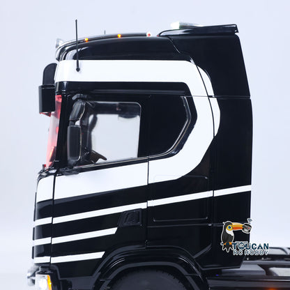 In Stock Unitru 05 770S 1/14 RC Tractor Truck 4x4 Metal Chassis RTR 3Speed Gearbox Remote Control Lorry Car Smoke Light Sound ST8 Battery