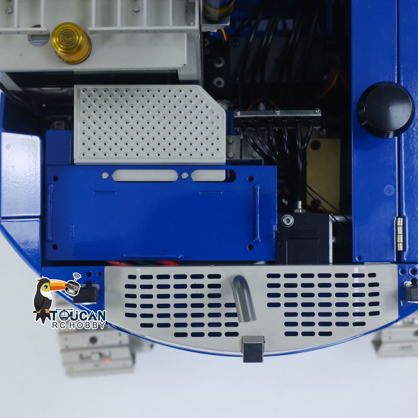 CNC Metal 1/14 RC Hydraulic Excavator CUT Model C914 5CH Valve 3 Arms Remote Control Digger Manual Quick Release Coupler