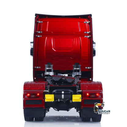 TOUCAN RC HOBBY KABOLITE Metal 1/14 770S 100 RC Tractor Truck 6x6 Remote Control Lorry RTR Car Model 2Speed Gearbox Differential Lock Battery Radio System Light Sound