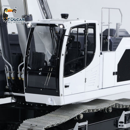 LESU LR945 1/14 3-arm RC Hydraulic Equipment Metal Excavator Remote Control Digger Electric Vehicle Kits PNP RTR Optional Versions