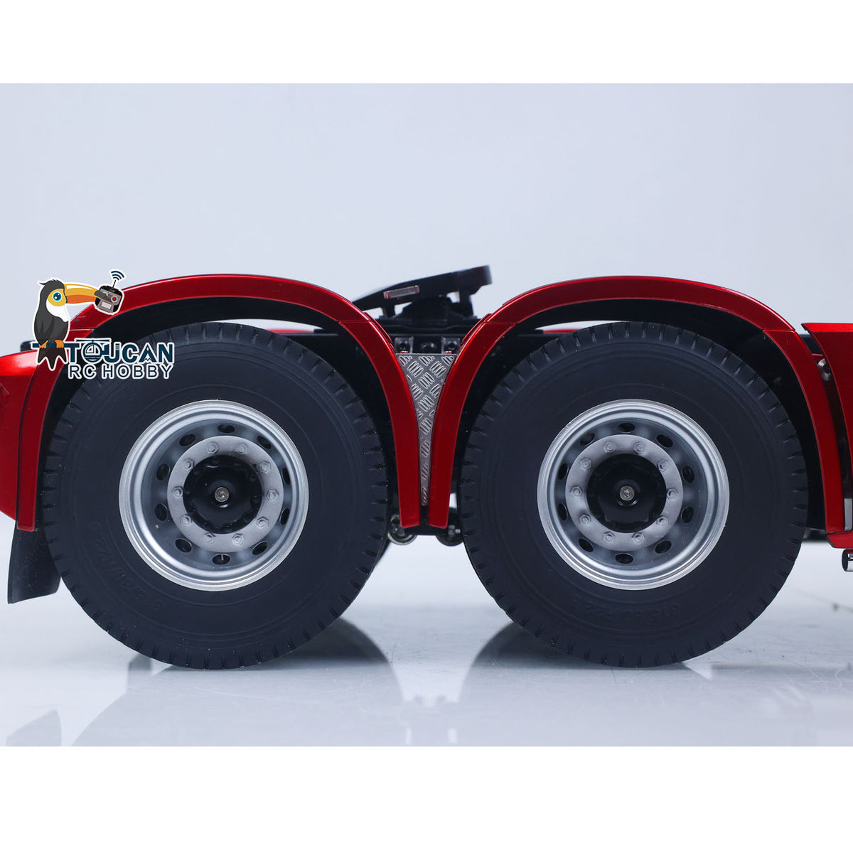 TOUCAN RC HOBBY KABOLITE Metal 1/14 770S 100 RC Tractor Truck 6x6 Remote Control Lorry RTR Car Model 2Speed Gearbox Differential Lock Battery Radio System Light Sound