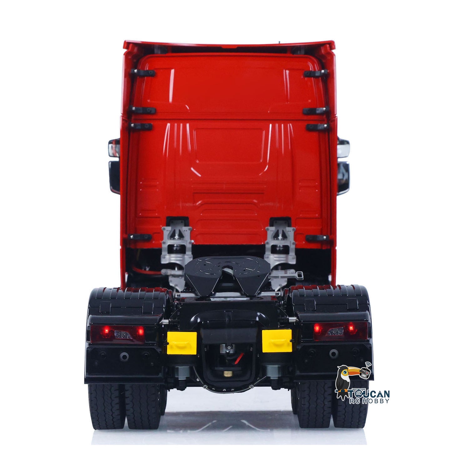 770S 1/14 6X6 RC Tractor Truck Liftable Rear Axle Wheel Hub Reduction Differential Locks Hobbywing ESC Flysky ST8 Light System