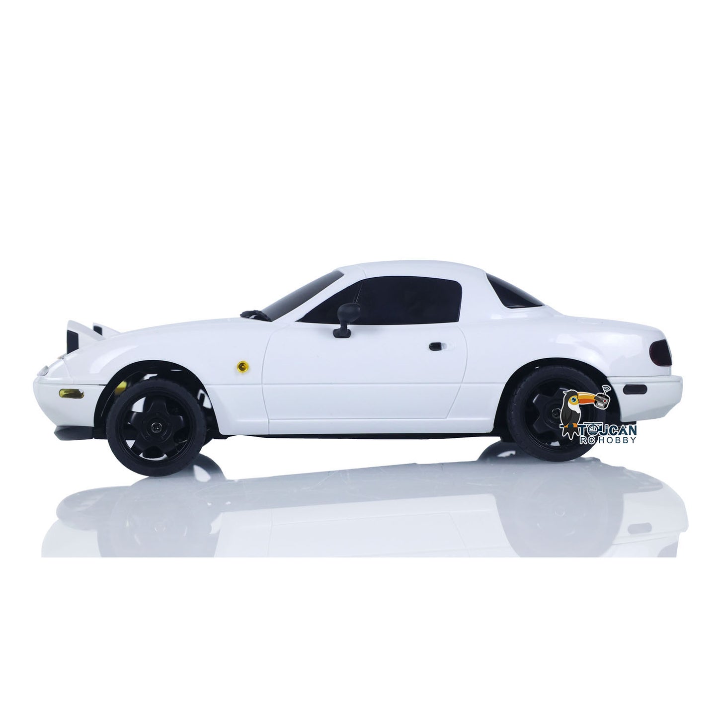 US Stock 1:18 LDRC Radio Control Drift Car Model On Road Vehicles Linear Speed LED Flip Light Battery Motor USB Charge MX5 Toy for Kids