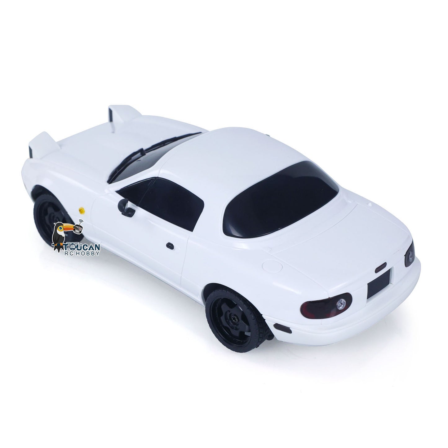 US Stock 1:18 LDRC Radio Control Drift Car Model On Road Vehicles Linear Speed LED Flip Light Battery Motor USB Charge MX5 Toy for Kids