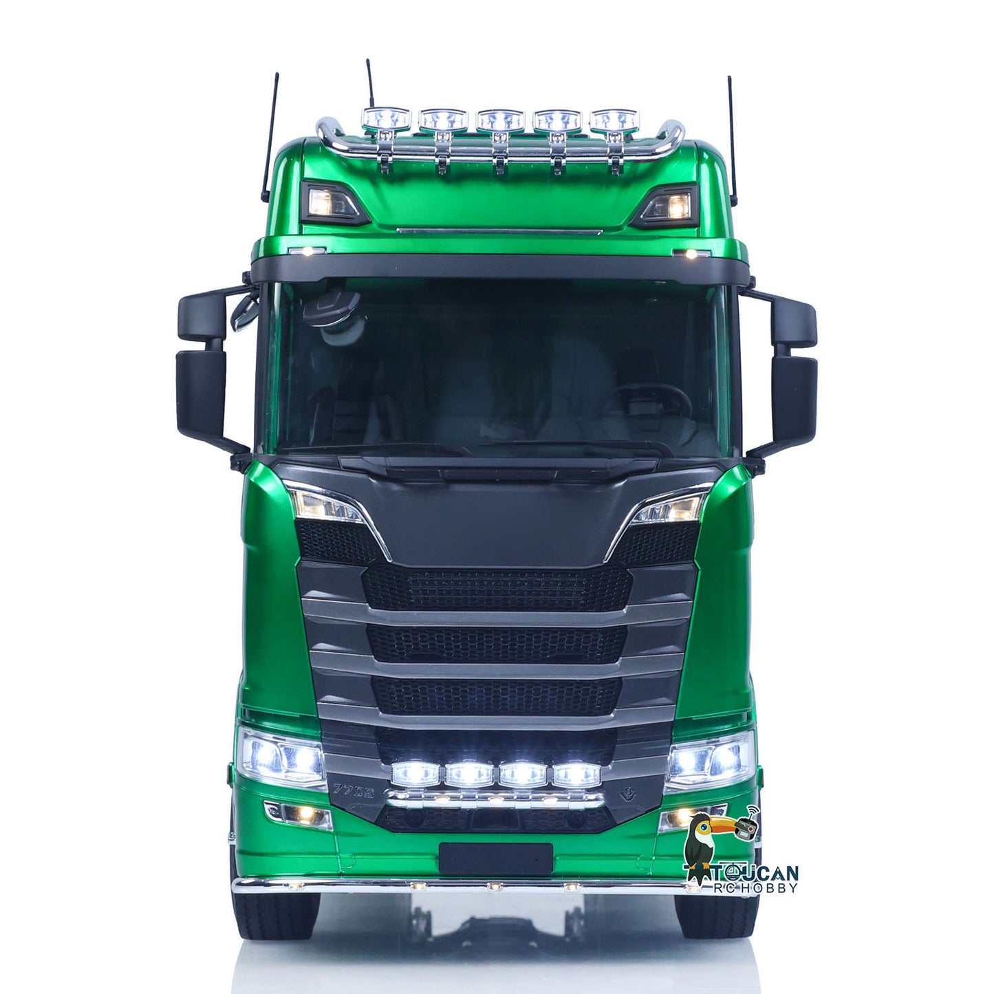 Fast Free Shipping 1/14 KABOLITE RC Tractor Truck SC 770S 100 6X6 2Speed Romote Control Vehicle Axle Locks Metal Chassis Rail Openable Door RTR