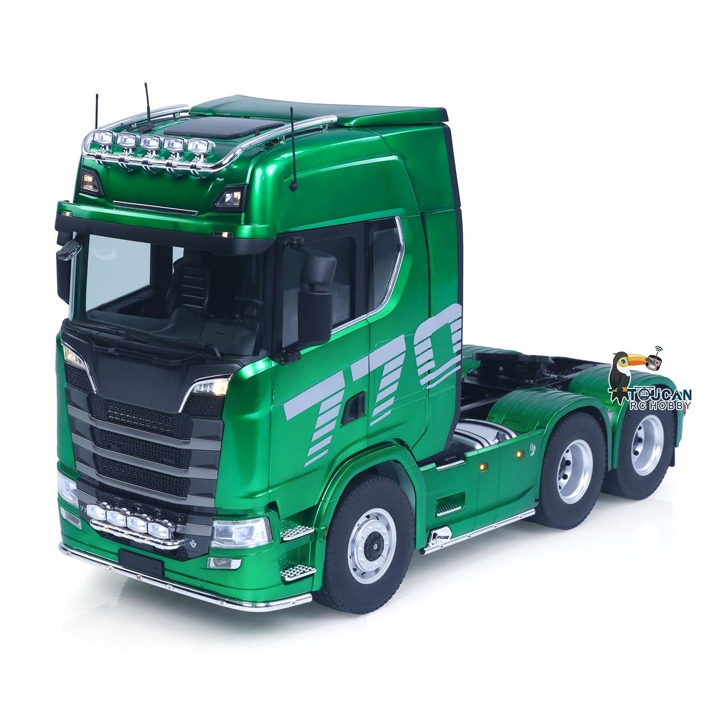 Fast Free Shipping 1/14 KABOLITE RC Tractor Truck SC 770S 100 6X6 2Speed Romote Control Vehicle Axle Locks Metal Chassis Rail Openable Door RTR