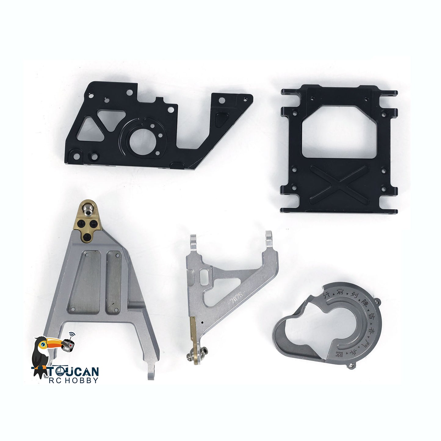 Capo U4 CD1582X Queen 1:8 Remote Control Crawler Car RC Racing Climbing Vehicle KIT 2 Speeds Unassembled Unpainted DIY Model