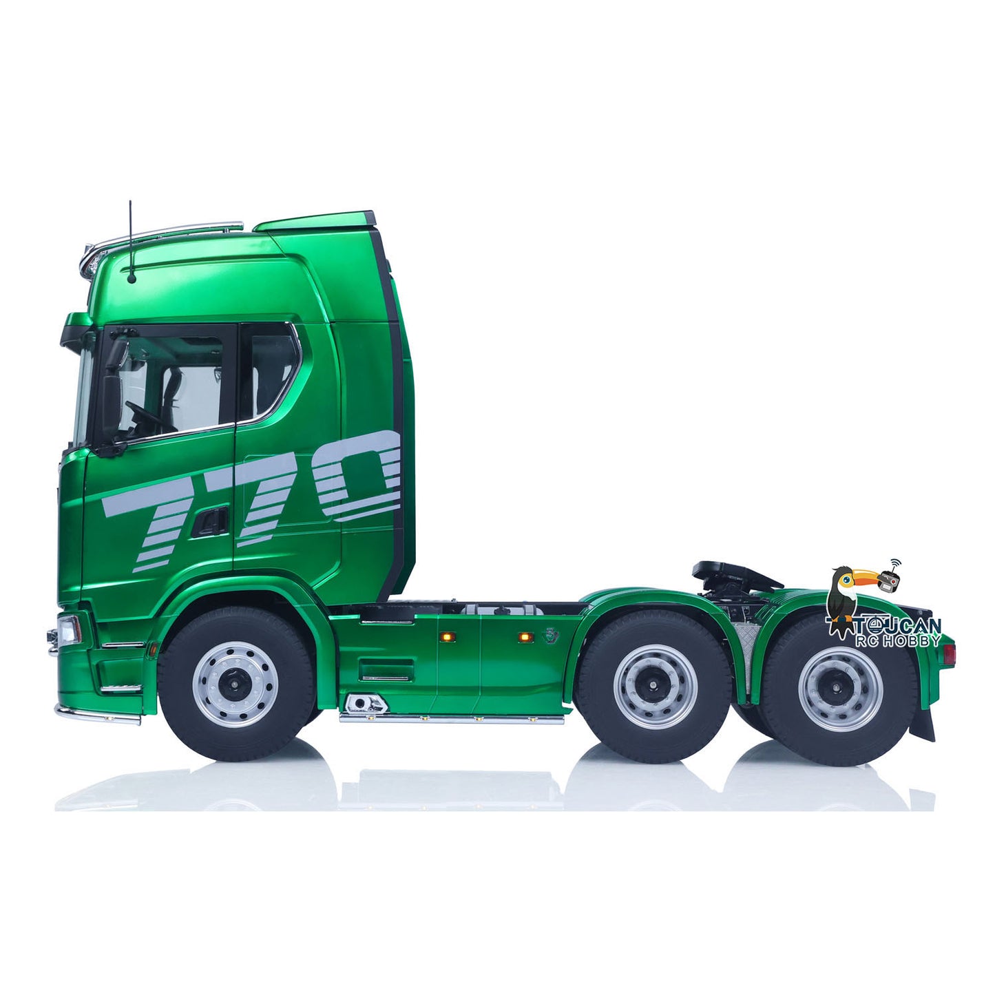 Fast Free Shipping 1/14 KABOLITE RC Tractor Truck SC 770S 100 6X6 2Speed Romote Control Vehicle Axle Locks Metal Chassis Rail Openable Door RTR