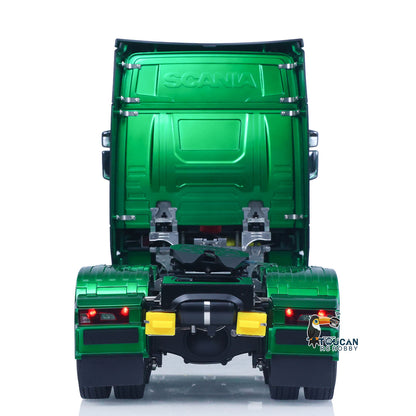 In Stock KABOLITE Metal 1/14 770S 100 RC Tractor Truck 6x6 Remote Control Lorry RTR Car Model 2Speed Gearbox Differential Lock Battery Radio System Light Sound