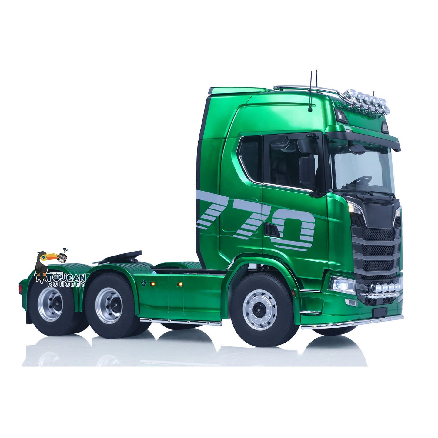 Fast Free Shipping 1/14 KABOLITE RC Tractor Truck SC 770S 100 6X6 2Speed Romote Control Vehicle Axle Locks Metal Chassis Rail Openable Door RTR