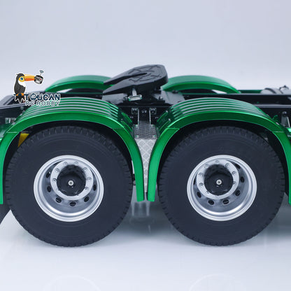In Stock KABOLITE Metal 1/14 770S 100 RC Tractor Truck 6x6 Remote Control Lorry RTR Car Model 2Speed Gearbox Differential Lock Battery Radio System Light Sound