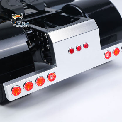 TOUCAN RC HOBBY 56344 Grand Hauler 1/14 8X6 Metal Chassis RC Tractor Truck 3-Speed Liftable Axle Differential Lock Light Sound Smoke