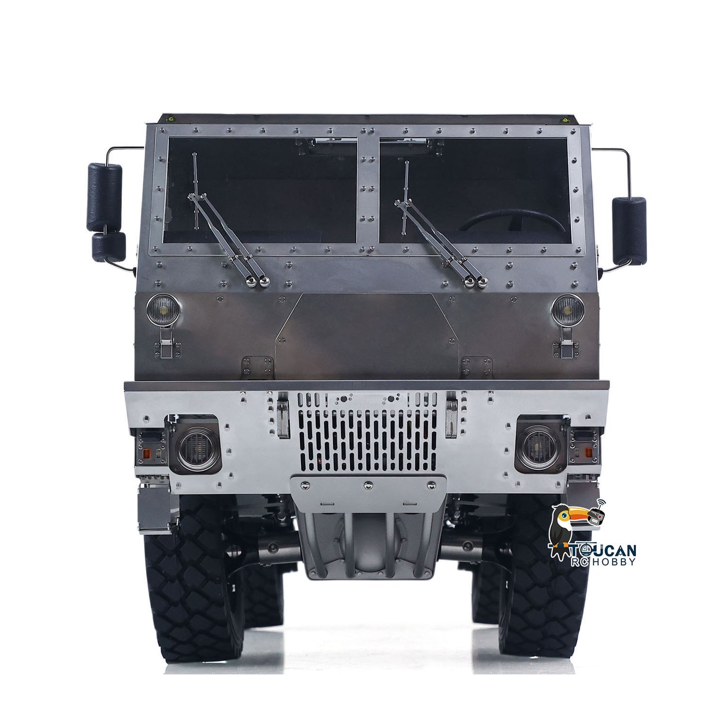 In Stock T815 3Speed 1/14 RC Off Road Military Truck Metal Body Remote Control 4X4 Transport Vehicle Flysky ST8 Radio Differential Locks
