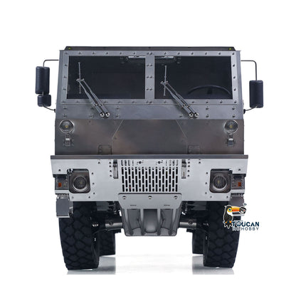 In Stock T815 3Speed 1/14 RC Off Road Military Truck Metal Body Remote Control 4X4 Transport Vehicle Flysky ST8 Radio Differential Locks