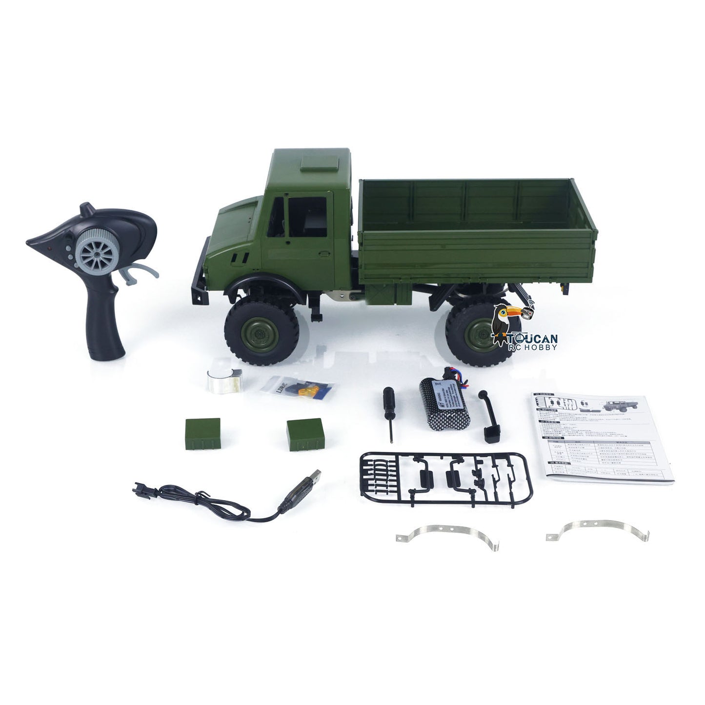 In Stock 1/12 LDRC P06 Remote Control Crawler Off Road Vehicle Model 4*2 Linear Speed Climbing Car Truck 15KM/H USB Charge RTR Kid Toys