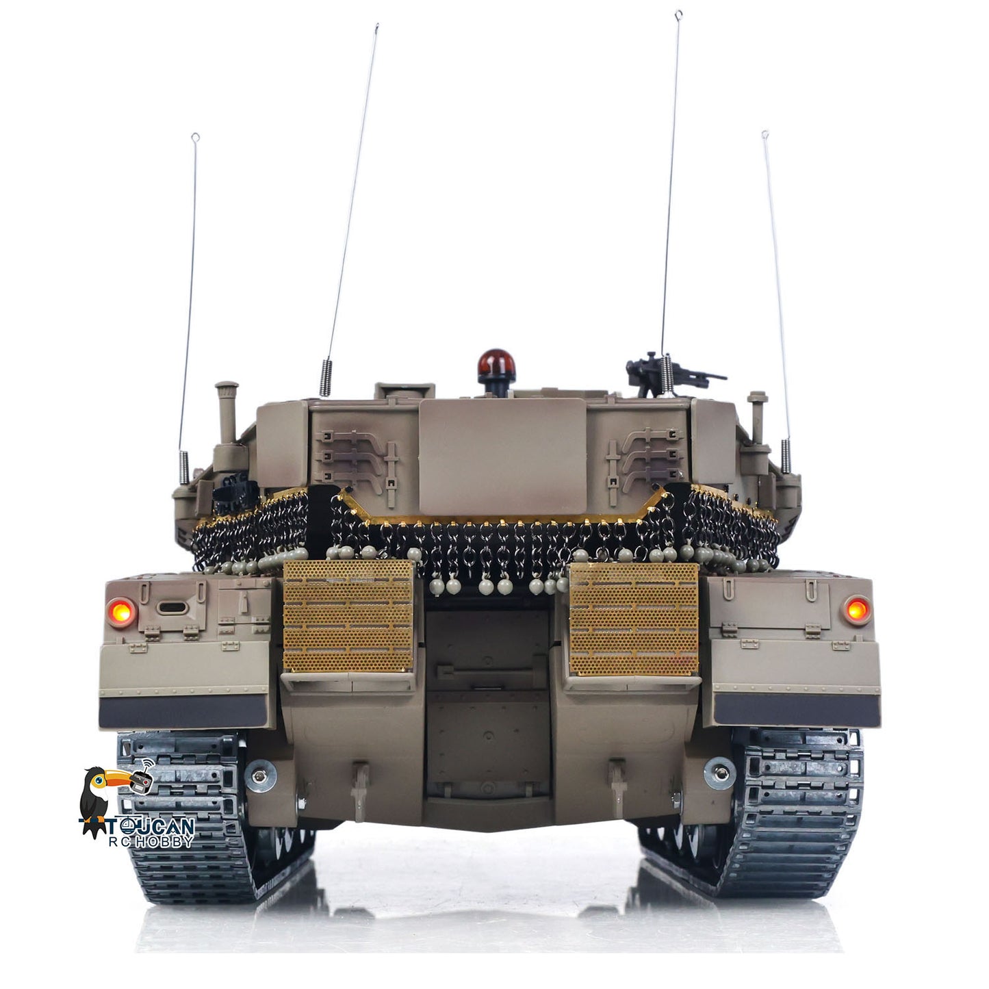 RTR 1/16 RC Battle Tank IDF Merkava MK IV 3958 Full Metal Chassis Road Wheels IR Barrel Recoil 360 Rotation Ready to Play