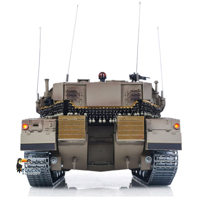 RTR 1/16 RC Battle Tank IDF Merkava MK IV 3958 Full Metal Chassis Road Wheels IR Barrel Recoil 360 Rotation Ready to Play