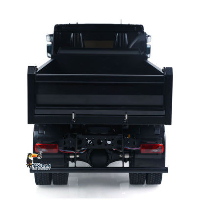 TOUCAN RC HOBBY Double E 500G E022 1/14 4x4 RC Dump Truck Electric Lifting 2Speed RTR Tipper Metal Axle Magnetic High Roof Battery Radio Light