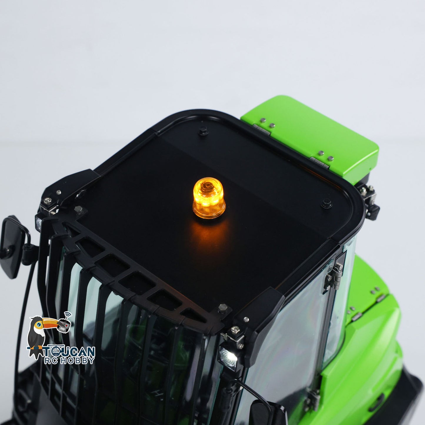 LESU AOUE AT1050 1/14 Metal 4X4 RC Hydraulic Telescopic Arm Loader FlySky I6S Radio Controller Fork Bucket Sound Light System
