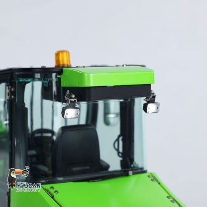 TOUCAN RC HOBBY LESU AOUE AT1050 1/14 Metal 4X4 RC Hydraulic Telescopic Arm Loader FlySky I6S Radio Controller Fork Bucket Sound Light System