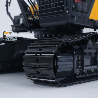 In Stock Metal 1/14 Super Frog Remote Control Hydraulic Excavator E400 Pro 9CH Valves RC Digger Stainless Steel Arm Frsky XE Radio