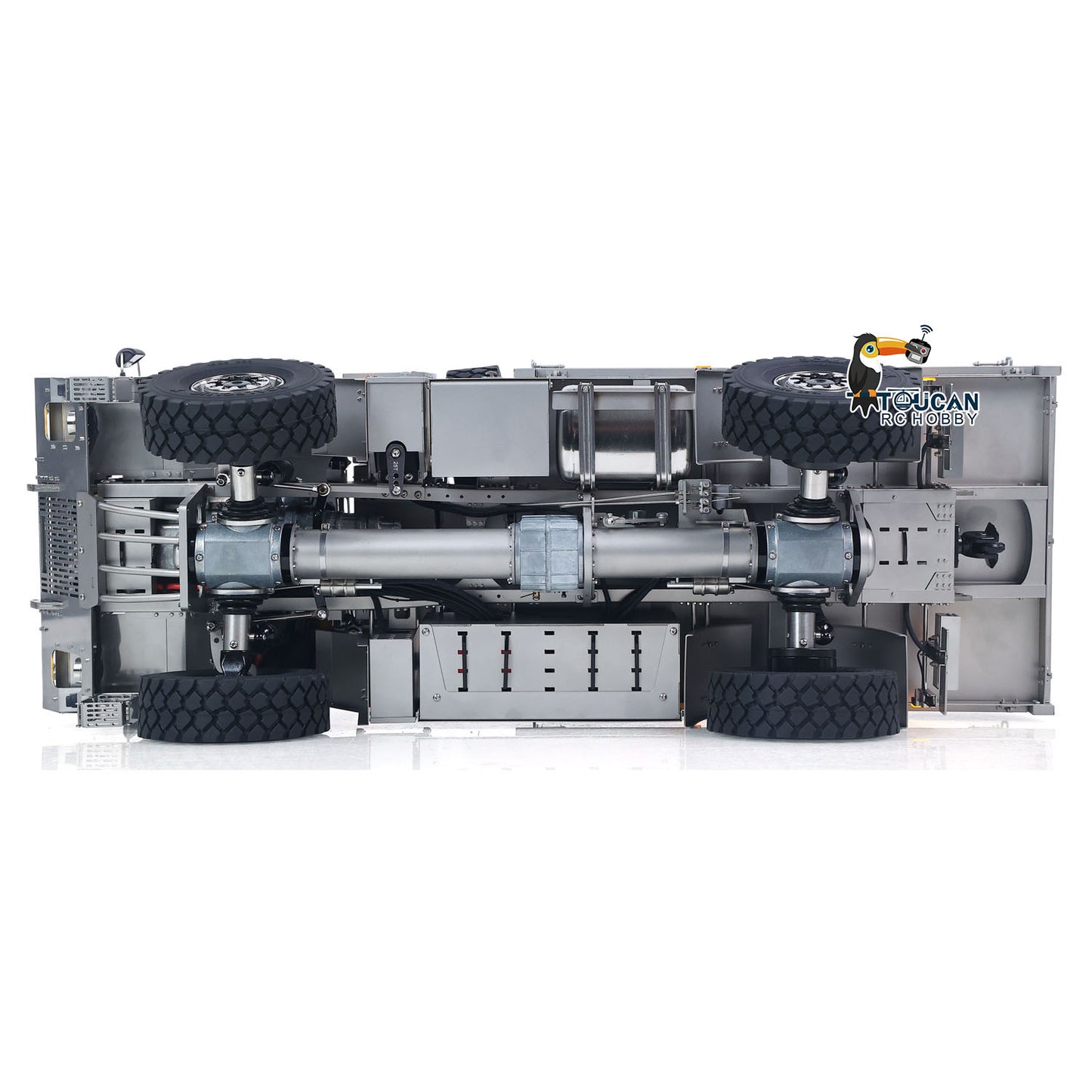 In Stock T815 3Speed 1/14 RC Off Road Military Truck Metal Body Remote Control 4X4 Transport Vehicle Flysky ST8 Radio Differential Locks