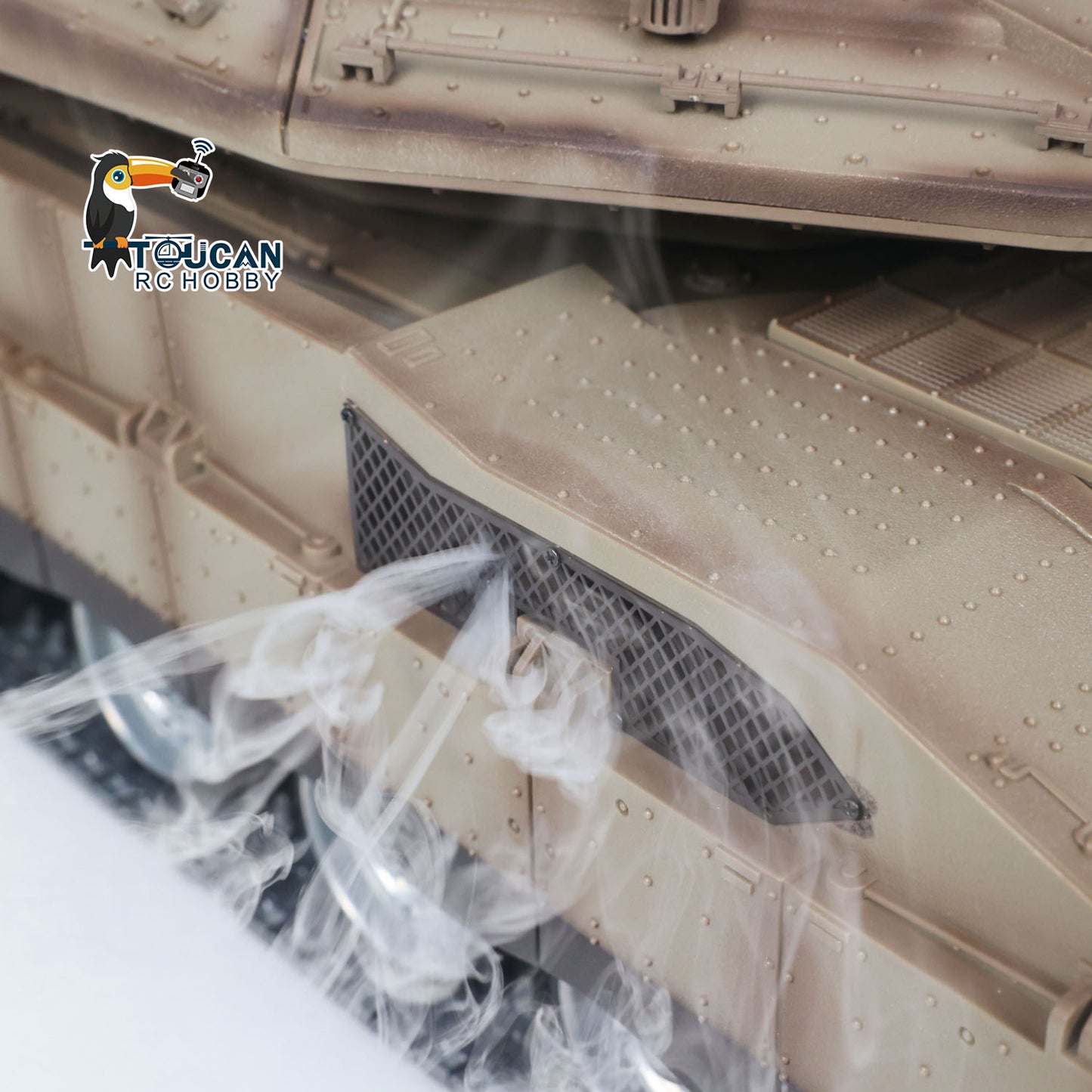 RTR 1/16 RC Battle Tank IDF Merkava MK IV 3958 Full Metal Chassis Road Wheels IR Barrel Recoil 360 Rotation Ready to Play