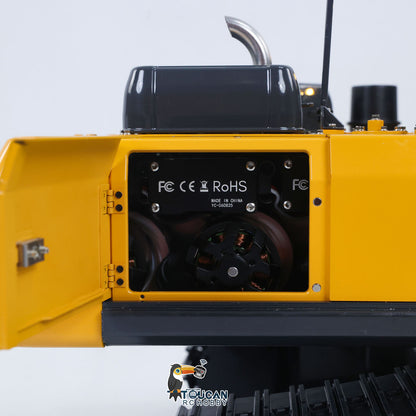 In Stock Metal 1/14 Super Frog Remote Control Hydraulic Excavator E400 Pro 9CH Valves RC Digger Stainless Steel Arm Frsky XE Radio