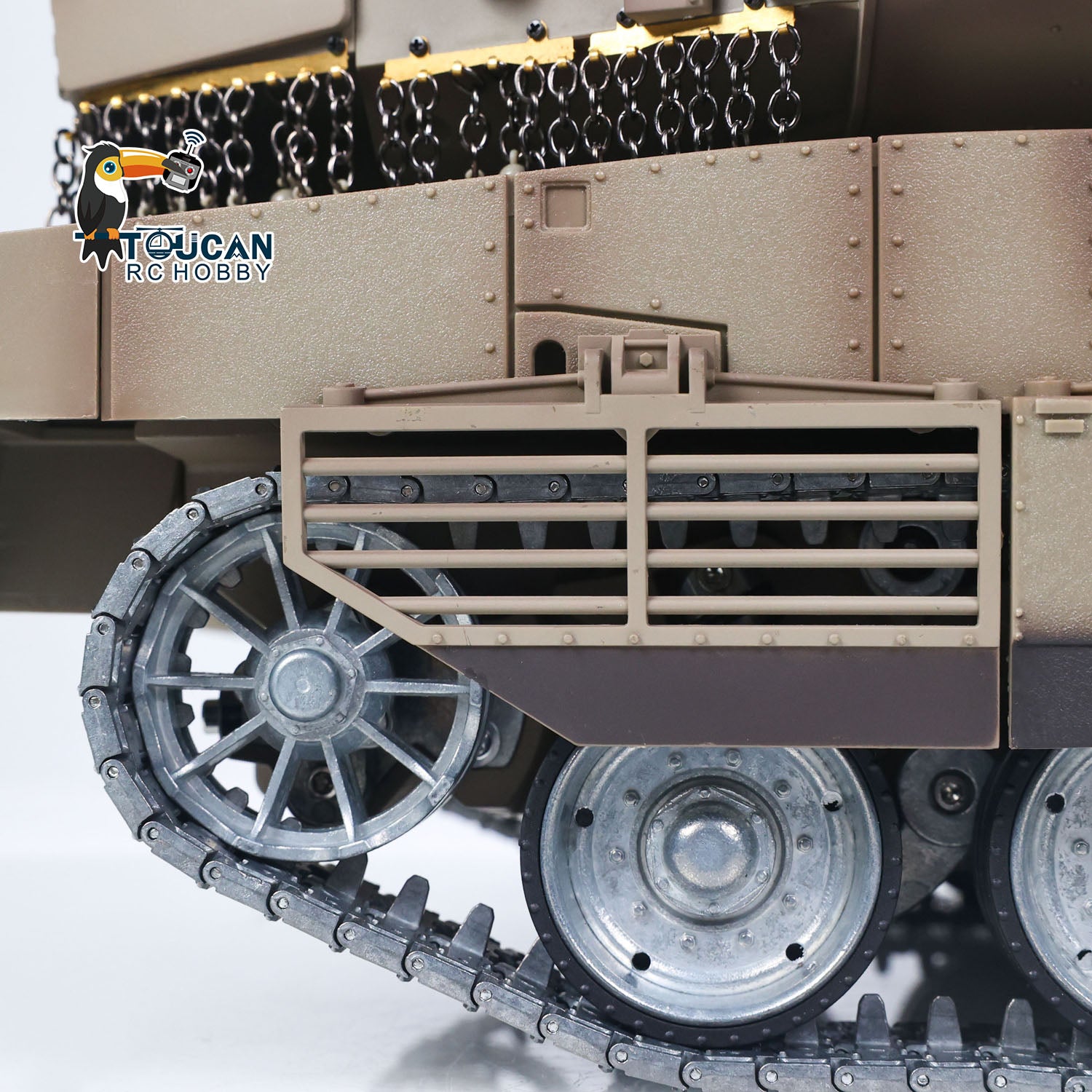 その他 TANK CORPS DX RTR 1/16 RC Battle Tank IDF Merkava MK IV 3958 Full Metal Chassis