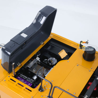 In Stock Metal 1/14 Super Frog Remote Control Hydraulic Excavator E400 Pro 9CH Valves RC Digger Stainless Steel Arm Frsky XE Radio