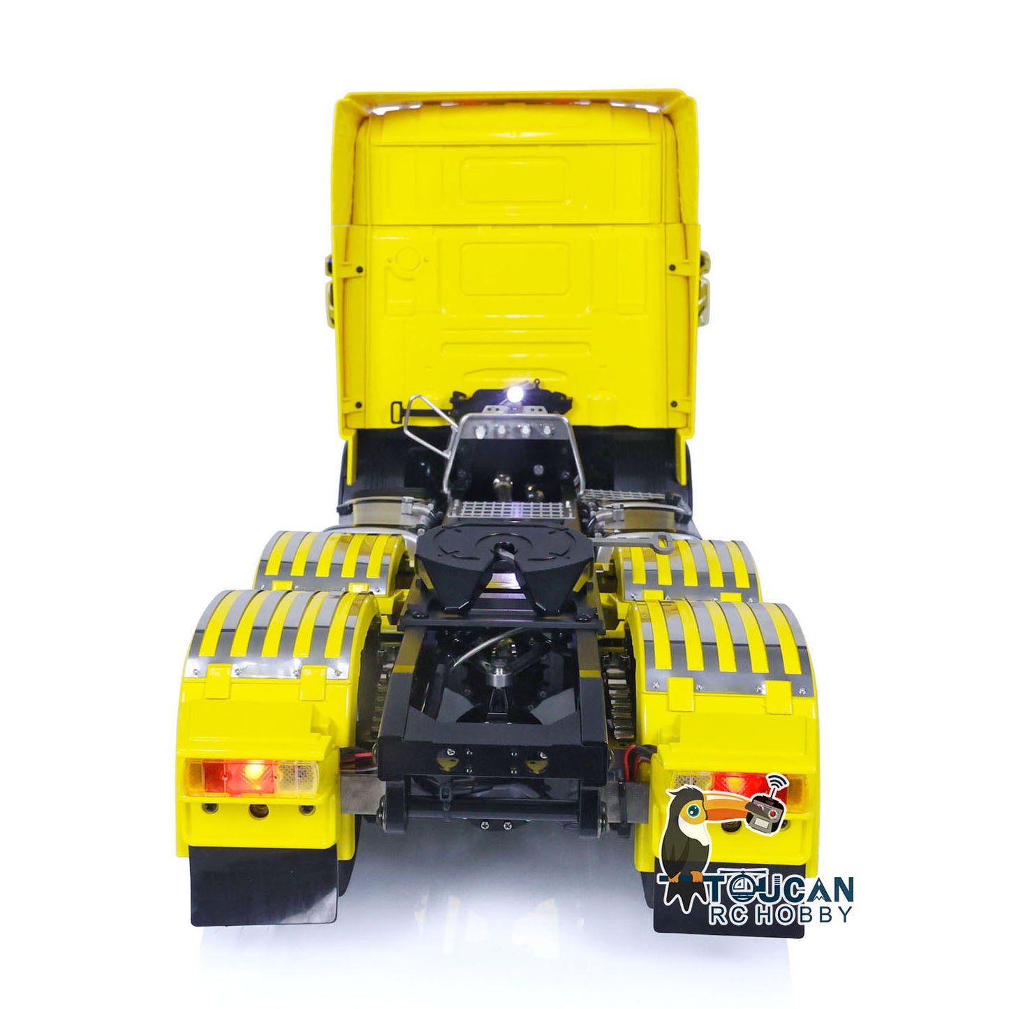 TOUCAN 1/14 RC Tractor Truck DIY 6x6 Remote Control Cars Painted Model Sound Light