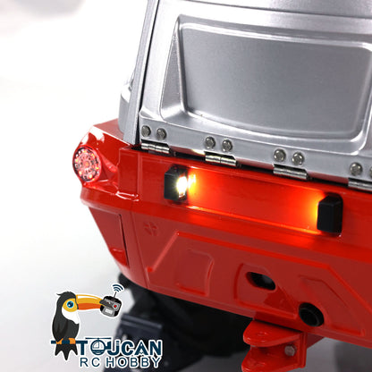 LESU AOUE AT1050 1/14 Metal 4X4 RC Hydraulic Telescopic Arm Loader FlySky I6S Radio Controller Fork Bucket Sound Light System