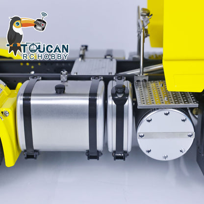 TOUCAN 1/14 RC Tractor Truck DIY 6x6 Remote Control Cars Painted Model Sound Light