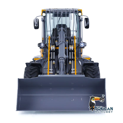 LESU AOUE MCL8 1/14 Metal 4x4 Hydraulic RC Loader A0015 with 4CH Reversing Valve Light Sound System for Construction Model Hobbyists