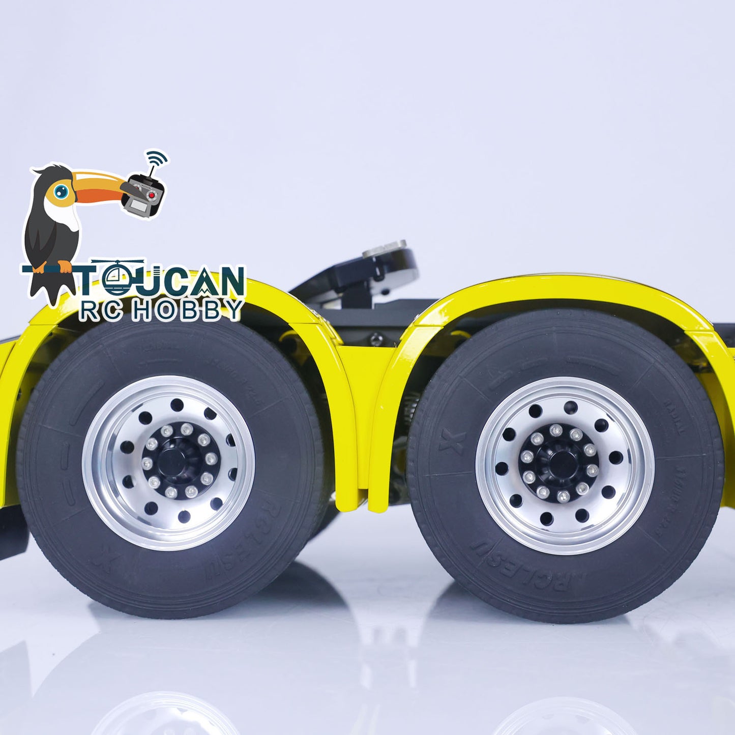 TOUCAN 1/14 RC Tractor Truck DIY 6x6 Remote Control Cars Painted Model Sound Light