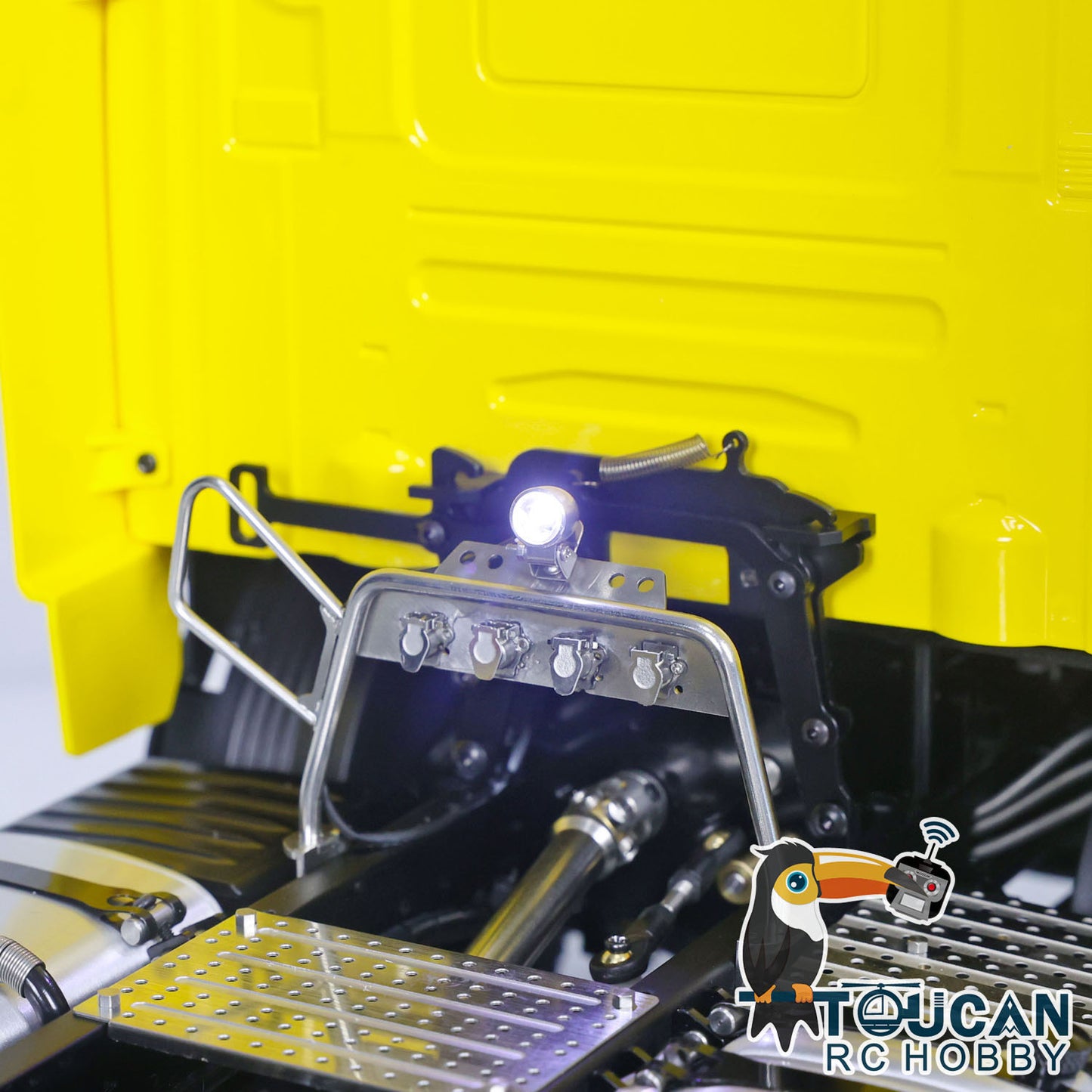 TOUCAN 1/14 RC Tractor Truck DIY 6x6 Remote Control Cars Painted Model Sound Light